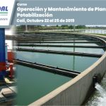 Curso Operación y Mantenimiento de Plantas de Potabilización, Octubre 22 al 25 de 2019